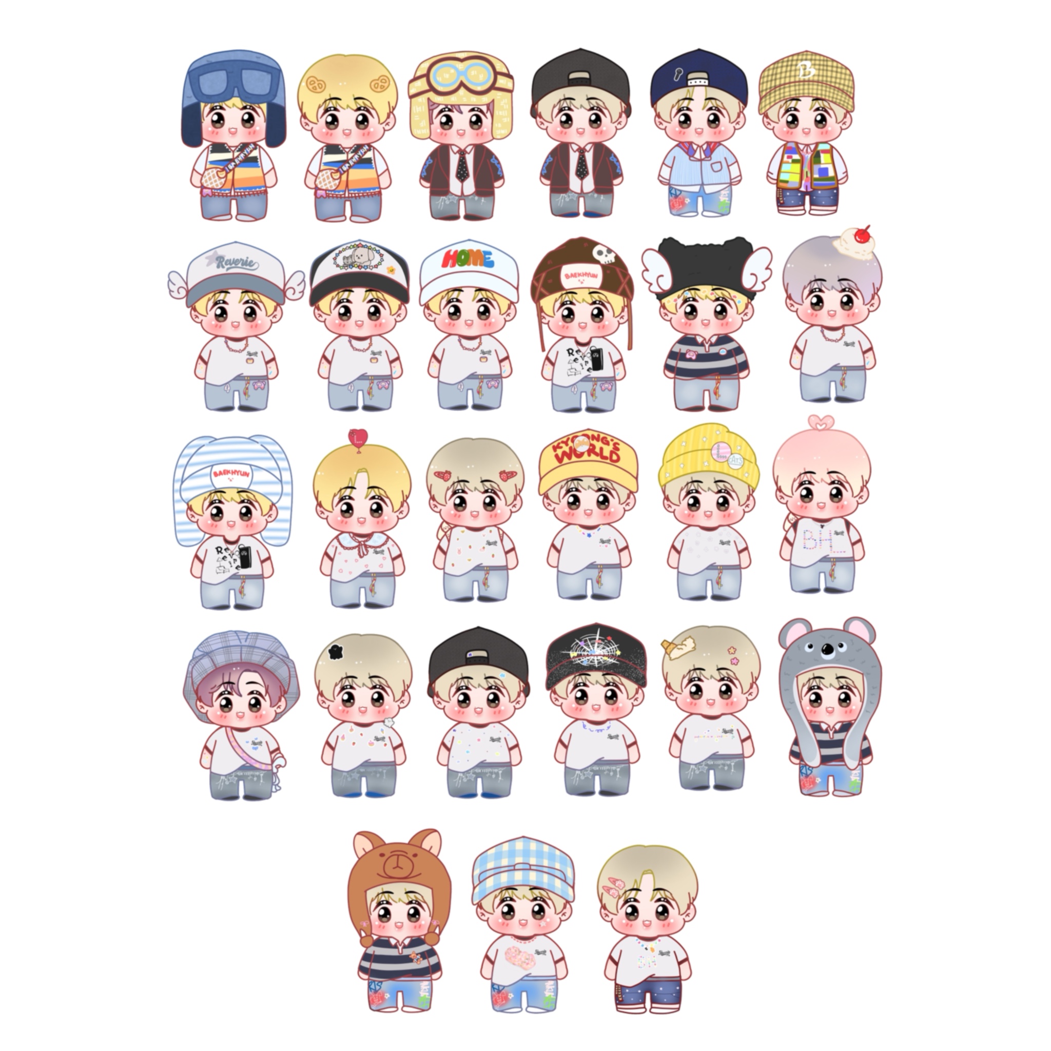 Gacha Keyring Reverie (DP ONLY)